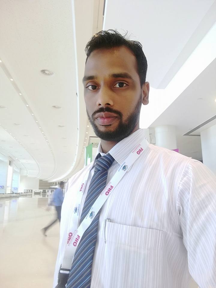 A standing man and director of the company