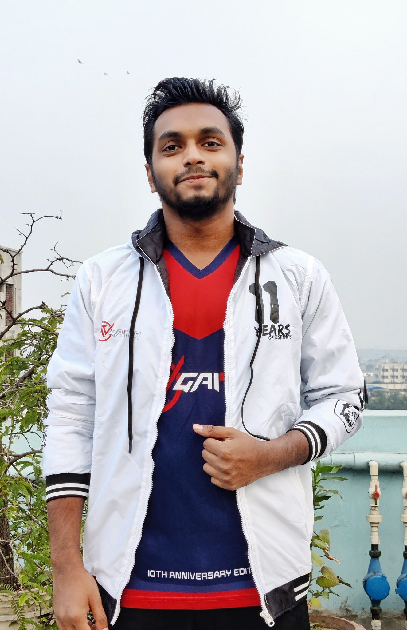 A standing man and director of the company